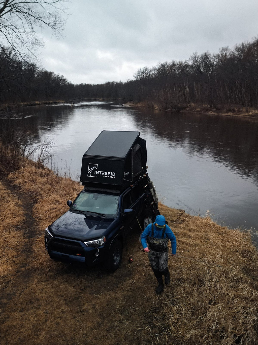 INTREPID CAMP GEAR GEO 2.5 PRO ROOFTOP TENT
