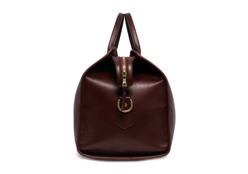 Leather Signature Travel Duffle