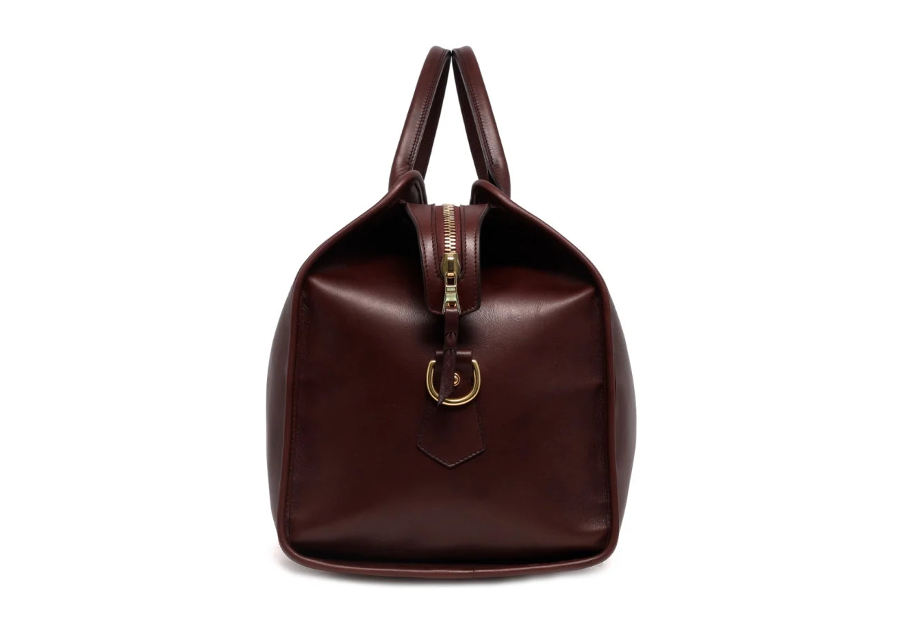 Leather Signature Travel Duffle
